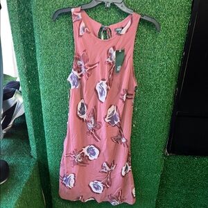 Wild Fable Pink Floral Mini Dress